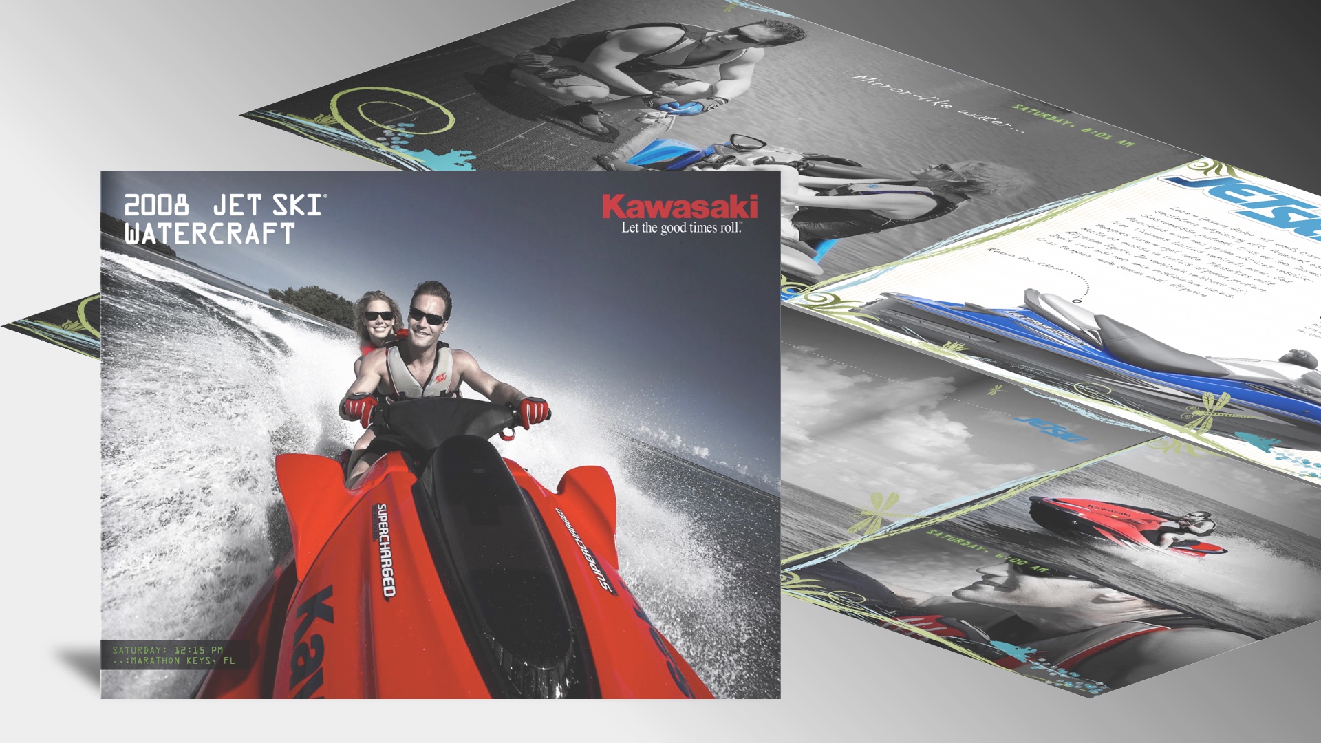 Kawasaki JetSki Brochures (Blog Concept)